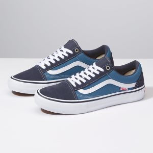 Vans Erkek Spor Ayakkabı Old Skool Pro Lacivert/Lacivert/Beyaz | 34665-364